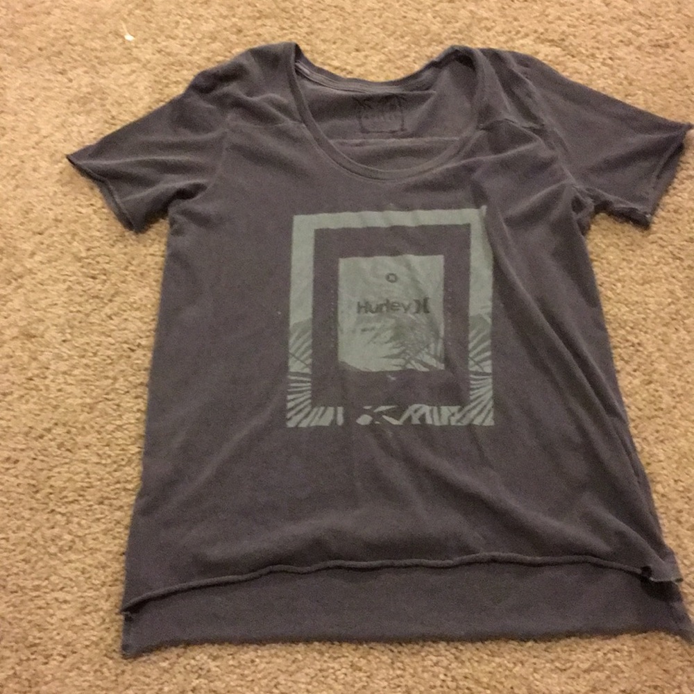 Hurley scoop neck tee